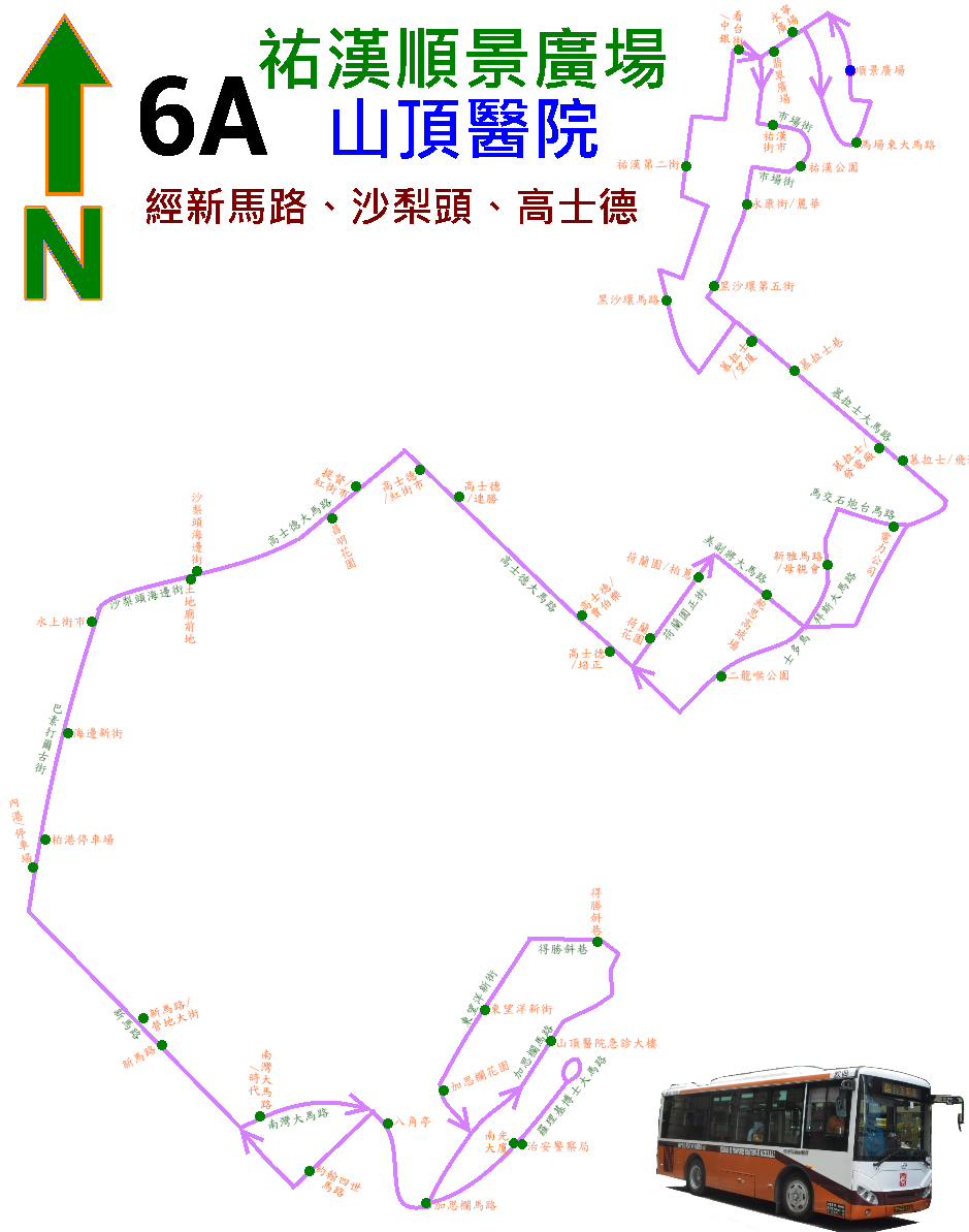 澳门6A公交车路线查询，最新路线的全面解析澳门n6公交车